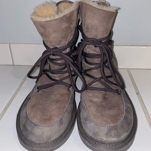 UGG lace up boots